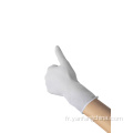 Gants de nitrile de qualité médicale sans poudre de latex sans poudre